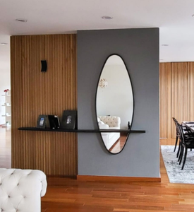 Panneau rainuré WPC à lattes aléatoires, design décoratif intérieur, composite <span class=keywords><strong>bois</strong></span> écologique, solution imperméable et durable, panneau mural WPC - Product Image 1