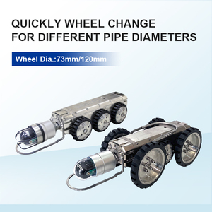Jiutai gt102 CCTV dầu và đường ống dẫn khí đốt kiểm tra mạng Crawler Robot máy ảnh với giá rẻ - Product Image 2