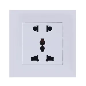 New ultra-thin white flat light household appliances switches and sockets wall switches