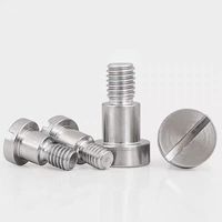 Vis à tête fraisée fendue en acier inoxydable 304, résistante à la corrosion, pour charnières et assemblages pivotants