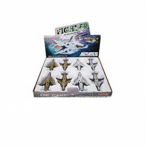 Avión de Juguete de Metal Fundido a Presión de la Fuerza Aérea, Modelo de Avión de Combate de 15 cm con Mecanismo de Retroceso - Product Image 2