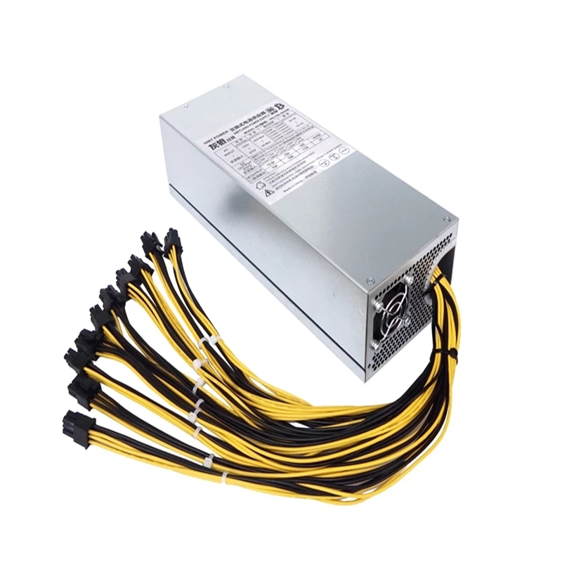 Новый оригинальный блок питания для Huilang одноканальный 12 В 10*6P E9 B85 75/блок питания 1800 Вт 2000 Вт 2400 Вт 2600 Вт 2800 Вт