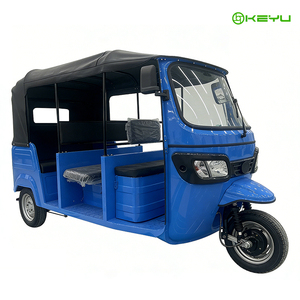 Triciclo <span class=keywords><strong>El</strong></span>éctrico de Última Generación con Suspensión Independiente de Grado Automotriz, Salida Directa de Fábrica KEYU, Abierto, 7 Pasajeros, Carga Útil de 400 kg - Product Image 2