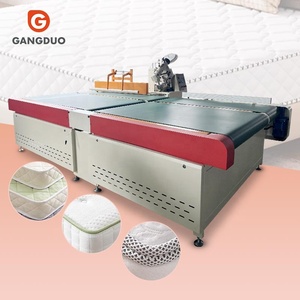 Almohadilla automática para escritorio de cama, máquina de <span class=keywords><strong>fax</strong></span> con sellado de puntada de borde, cadena de costura, Colchones, colchón enrollable - Product Image 1