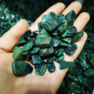 9-12 millimetri di Cristallo Chip Verde Scuro Mica Cristallo Tumbled Sericite Clorito Mica Schist <span class=keywords><strong>Pietra</strong></span> - Product Image 2