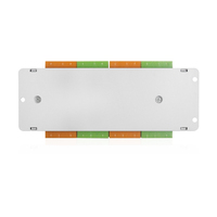 JIUAN - Lumières d'escalier LED à 32 canaux - Contrôleur de capteur de mouvement PIR - Contrôle sans fil - Intérieur - 12V 24V - Automatique - Plastique - Garantie 1 an