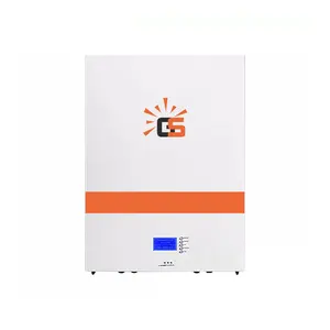 GSOK 48v 10kw 5kwh 7kwh lithium solar batterie power wall 24v battery pack powerwall 51.2v 200ah home lifepo 4 lithium battery