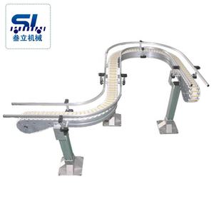 Sistema de transportador flexible higiénico fácil de limpiar para la industria láctea de bebidas - Product Image 1