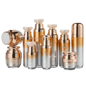 Mới 30ml/50ml hai lớp Acrylic Gradient huyết thanh mỹ phẩm chai nhựa nhà máy giữ ẩm bao bì nước - Product Image 1