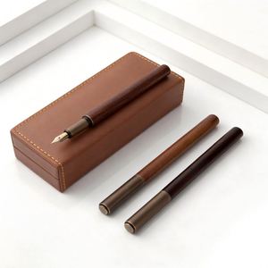 Bolígrafo de Lujo Promocional de Madera de Sándalo, Bolígrafos de Alta Calidad con Logotipo Personalizado como Regalo para Eventos Empresariales - Product Image 4