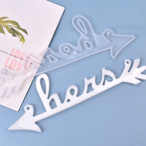 YS prix usine résine moule bricolage <span class=keywords><strong>mots</strong></span> anglais sa liste pendentif Silicone chambre moule artisanat décor bijoux plâtre faisant des outils - Product Image 5