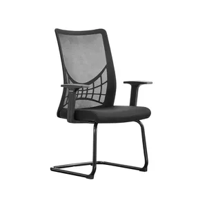 Wholesale And Retailers Without Rollers Stationary Office Chair For Boardroom Table Room