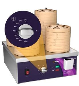 เครื่องนึ่งอาหารอัตโนมัติ สเตนเลสสตีล สำหรับใช้ในเชิงพาณิชย์ ไฟฟ้าอเนกประสงค์ สำหรับนึ่งขนมปัง ข้าว และอื่นๆ ยี่ห้อ Yuqi 3000W ใช้งานสะดวก - Product Image 3