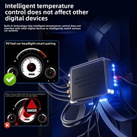Nouvel état H4 lentille bifocale voiture phare LED Mini H4 plug-in moto Laser ampoule Fisheye conception ampoules