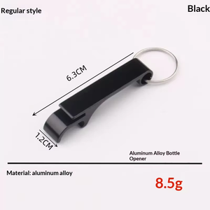 FEI TSWEI - Llavero Multifuncional de Aleación de Aluminio para Abrir Botellas de Cerveza, Abrelatas Portátil de 6.3 cm y 8.5 g, Venta al por Mayor - Product Image 2
