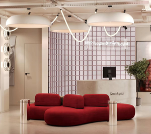 Cream Style Nail Bar Display Furniture Set | Modern Popular Hair Salon Station & Custom Nail Salon Interior Design - Product Image 3