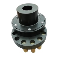 Accouplement flexible universel élastique à cannelures en acier 45 trempé haute résistance et haute précision, marque SFS, garantie 1 an