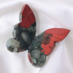 Papillon en cristal naturel sculpté à la main, artisanat en pierre de haute qualité, ornement en pierre précieuse polie pour la décoration intérieure, collection de cadeaux - Product Image 6