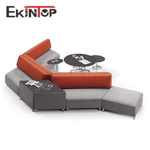 Arredo ufficio cantante ultimo max casa 5 posti buona vita mobili <span class=keywords><strong>in</strong></span> tessuto divano da ufficio set con il prezzo - Product Image 5