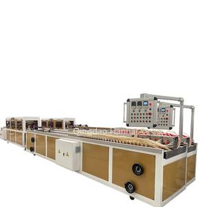 窓ドアフレーム家具木製プラスチック木材複合材WPCPVCドアシートボードプロファイル押出生産ライン - Product Image 3