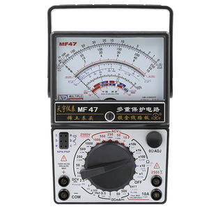 Multimetro MF47 <span class=keywords><strong>Tester</strong></span> Tensione DC/AC Corrente DC 10A Misuratore di Resistenza e Capacità Display Analogico a Lancetta - Product Image 5