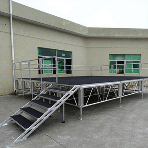 Aluminum Alloy Outdoor Concert 4x8ft Event <b>Stage</b> Luxury <b>Stage</b> Podium Aluminium Material <b>Platform</b> Wedding - Product Image 1