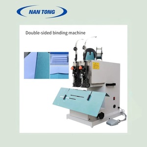 Máquina de Encuadernación de Doble Cara Nantong 610x430x850mm, Equipo Eléctrico para Coser Libros con Grapado a Caballete - Product Image 1