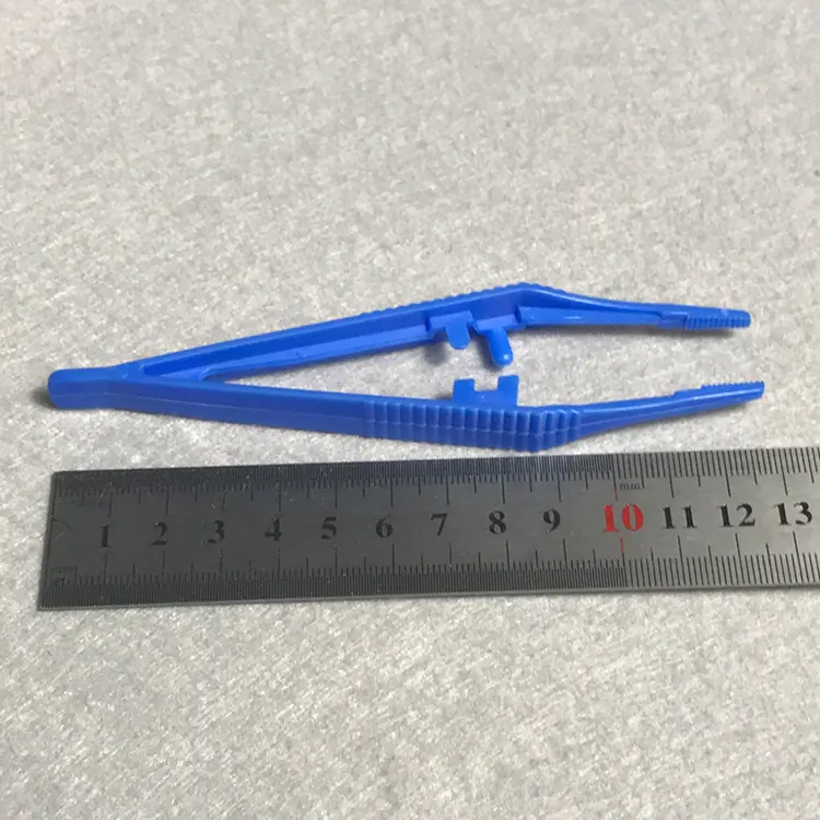 Steriele Of Niet-Steriele Wegwerp Medische Plastic Pincet Lab Pincet