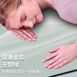 เสื่อโยคะ JoySelect Cross-Border หนา 5 มม. ปลอดกลิ่น ลายพิมพ์หนังกลับ ยางคุณภาพสูง ขนาด 183 ซม. พับได้ ซึมซับเหงื่อ กันลื่น - Product Image 3