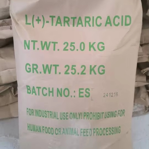 Prix de gros Acide tartarique 98% en poudre, Acide DL-tartarique, Additifs pour la construction, Acide tartarique - Product Image 1