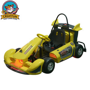 Voiture de course électrique à batterie pour enfants, karting, centre de divertissement intérieur/extérieur, parc - Product Image 3