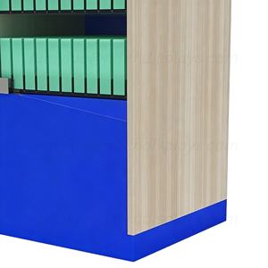 Présentoir autoportant en bois avec éclairage LED pour paquets de cigarettes, vitrine de sol pour produits de tabac en magasin de fumeurs - Product Image 6