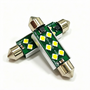 Luz de lectura LED Festoon 3030 6SMD Canbus de 20V-50V, luz de posición blanca natural de 3W para matrícula, luz de estacionamiento, luz de techo y luz de mapa. - Product Image 1