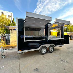 รถขายอาหารแฟชันยอดนิยมรถแวนบาร์บ้านคาราวานร้านกาแฟตู้โชว์เฟอร์นิเจอร์เคลื่อนที่บาร์รถเข็นสำหรับจัดงานเลี้ยงอาหารที่ทันสมัย - Product Image 4