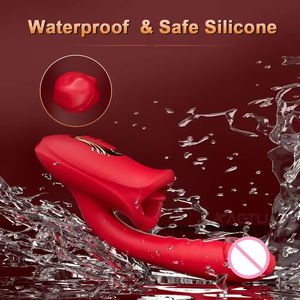 LOVE. Vibrateur 3 en 1 à succès avec fonctions de léchage, de vibration et de claquement pour le clitoris, jouets sexuels pour femmes - Product Image 6