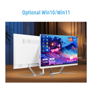 ซีพียูใช้ในสำนักงานประสิทธิภาพสูง1920*1080พิกเซล23.8นิ้ว <span class=keywords><strong>I5</strong></span> I3 I7โลโก้บูตปรับแต่งได้ตามต้องการคอมพิวเตอร์ทุกเครื่องที่ไม่มีกล้อง - Product Image 4
