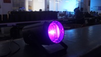 YE152 Harga Bagus 200W Zoom LED Fresnel COB RGBW RDM DMX512 Lampu Par LED COB Zoom RGBW 200W untuk Teater dan Gereja
