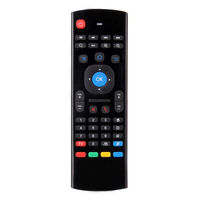 Air Mouse cerdas Remote Control MX3 2.4G, Keyboard bekerja untuk Android 9.0 TV kotak tanpa lampu latar