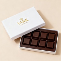 Scatola di Lusso Personalizzata per Cioccolatini con Inserto in Cartone Rigido per 12 9 6 Cioccolatini di Dubai