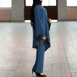 Cardigan africain robes <span class=keywords><strong>de</strong></span> soirée femmes Ramadan Abaya Dubai caftan musulman Hijab robe musulmane Robe Femme Caftan <span class=keywords><strong>Islam</strong></span> vêtements - Product Image 1