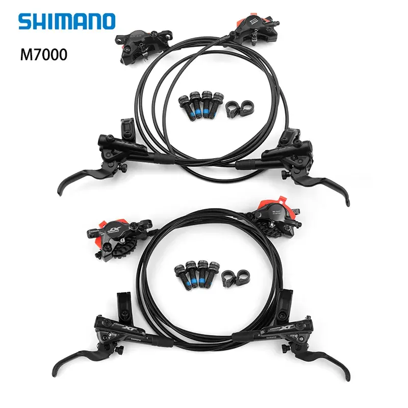 Shimano disco de freio hidráulico para bike, breque de bicicleta de montanha deore xt m8100 2/4 com tecnologia para gelo slx m7100 m6100 mtb m6120