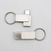 Clé USB USB-C Mini 8 Go à 64 Go double clé USB 3.0 OTG clé USB 2.0 clé USB 15/16 clé USB en métal pour iPhone 128 16 Go 32 Go