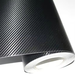 Autocollant en vinyle fibre de carbone noir DAQIN pour <span class=keywords><strong>PS5</strong></span>, ordinateur portable, téléphone portable - Films imperméables pour machine de découpe de vinyle (plotter) - Product Image 1