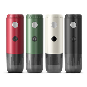 Cafetera Eléctrica Portátil, Cuerpo de Acero Inoxidable Verde, Bomba de 19 Bares, Máquina de Espresso Compacta para Oficina y Uso en Exteriores - Product Image 5