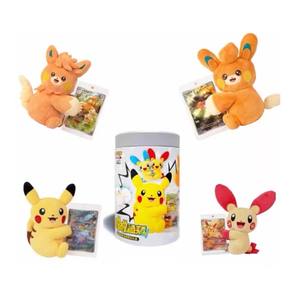 YQ chaleur Terastal Festival simplifié chinois mignon Pikachu Pokemoned <span class=keywords><strong>petit</strong></span> 151 jouet boîte aveugle anniversaire jeu de société fournitures de fête - Product Image 2
