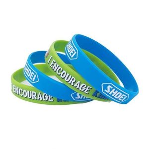Bracelet en silicone personnalisé avec logo d'usine pour hommes, couleur unie, gravé, pour la sensibilisation sportive et la lutte contre la violence. - Product Image 2