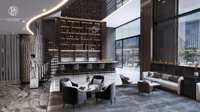 Comptoir de restaurant bar moderne meubles de bar style occidental comptoirs de bar design