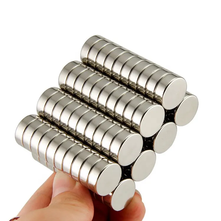 Harga Grosir Baik N50 N52 Magnet Neodymium Bumi Jarang Magnet Cakram Kuat Dua Sisi Magnet Kulkas Detacher