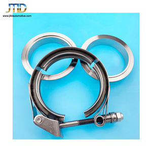 Collier de serrage d'échappement en <span class=keywords><strong>V</strong></span> JTLD 2,5 pouces 63 mm Bride d'échappement Collier de serrage en <span class=keywords><strong>V</strong></span> Collier de serrage de silencieux en <span class=keywords><strong>V</strong></span> - Product Image 2