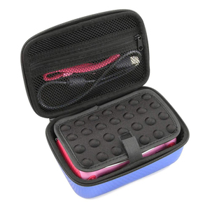 Étui de voyage portable étanche antichoc et anti-poussière en EVA avec fermeture éclair pour <span class=keywords><strong>appareil</strong></span> <span class=keywords><strong>photo</strong></span> double, personnalisable avec logo couleur pour <span class=keywords><strong>VTech</strong></span> <span class=keywords><strong>Kidizoom</strong></span> - Product Image 4